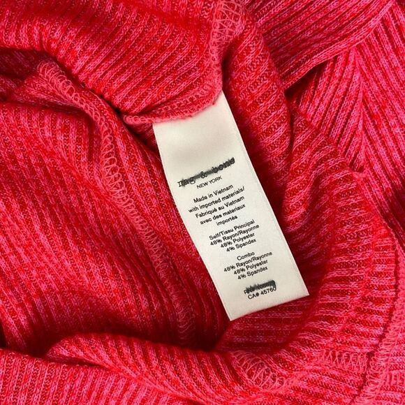 Rag & Bone The Knit Rib Scoop Neck Tee NEW - Picture 7 of 9